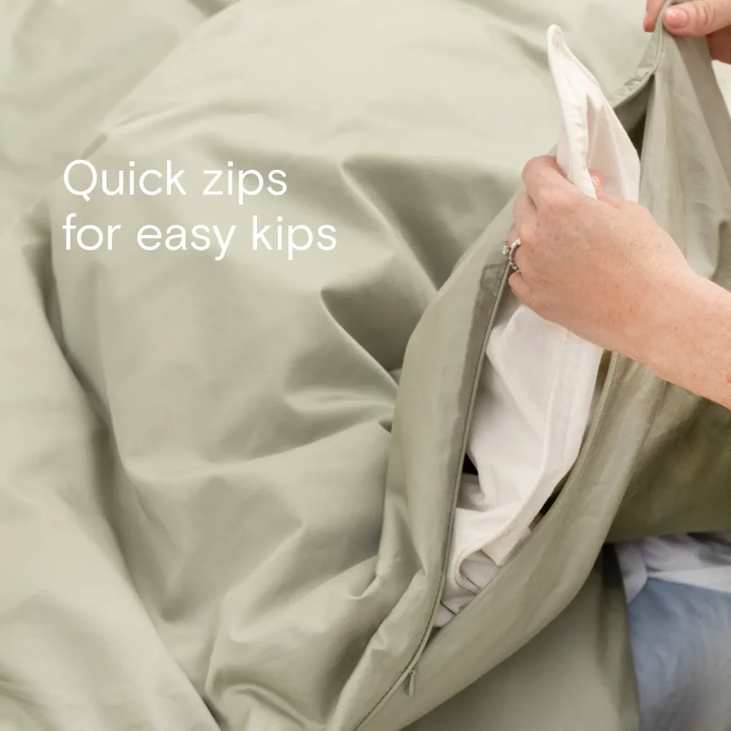 Sheet Society Quilt Cover Zips